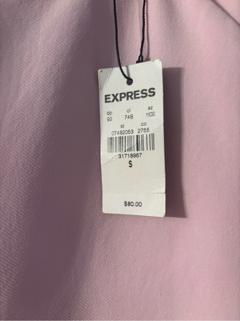Express Soft Pink Blazer or Jacket and pant - Picture 4 of 5